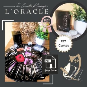 Oracle The Chouette Messagère – cartes pour guidance spirituelle, tirage intuitif et éclairage général