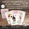 Oracle Le Love Messager – cartes pour guidance sentimentale et affective