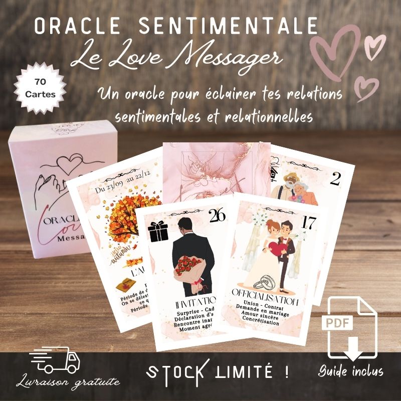 oracle-le-love-messager-jeu-cartes-sentimentale -relation Oracle Le Love Messager – cartes pour guidance sentimentale et affective