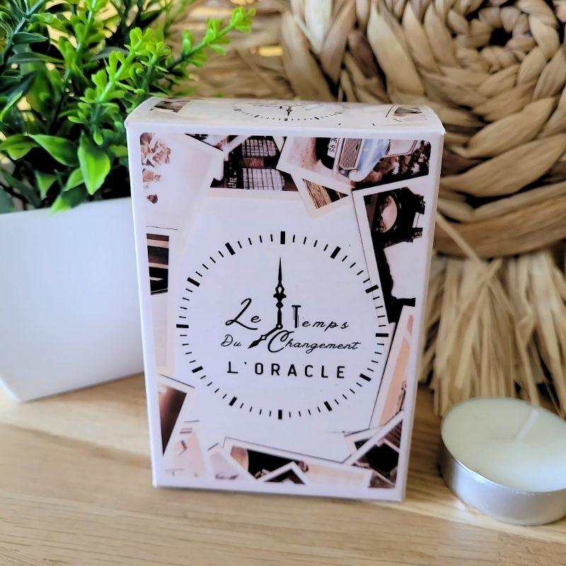 Oracle Le Temps du Changement – jeu de cartes divinatoires avec livret PDF inclus